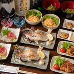 海鮮・炭火串焼 庄内うなさか 純米酒専門店 - コース料理