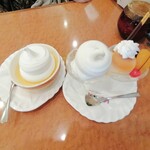 スイートハウスわかば - カボチャプリン(税込５５０円)とソフトプリン(税込６５０円)