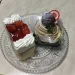 フランス菓子クロード - ナポレオン  モンブラン