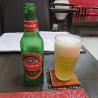 中国私家菜 むうちい - 青島ビール。