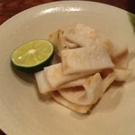 肴家 まこと - もんぼうの腸の焼き物　珍味です