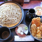 静和屋 - 天丼セット　せいろ大盛り