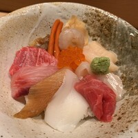吉祥寺 鮨 栞庵 やましろ - ちらし２０００円（税別）
