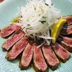 Usagiya - 牛ヒレのタタキ風ステーキ