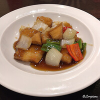 中国料理 豪華 - 黒酢の酢豚