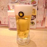 そばえもん - 生ビール