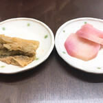 いずみ食堂 - サービスのお新香