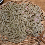 手打蕎麦 椋庵 - ワサビ半分、大根おろし半分を塗して