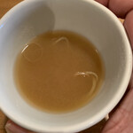 手打蕎麦 椋庵 - 最後の濃いところ