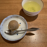 Muku An - 黒糖アイスと緑茶