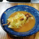 串焼き 巴 - キャベツ串