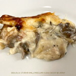 ガストロノミア ヨシ - きのこのグラタンーホワイトソースうまし♪