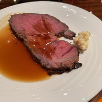 クロスダイン - 鉄板！ローストビーフ　肉厚で美味しい