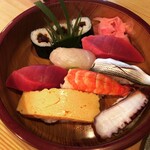 浅野寿司 - 寿司 並 1200円