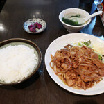 香味 - しょうが焼き定食