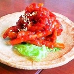 韓国料理　バダ - いかと切り干し大根の和え物