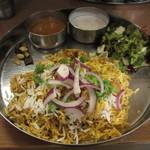 エリックサウス - チキンビリヤニプレート（М）