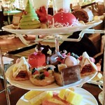 レストラン＆ラウンジ eu - 二人用のアフタヌーンティ