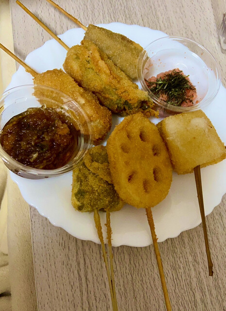 串勝 六角屋 クシカツロッカクヤ 京阪山科 串揚げ 串かつ ネット予約可 食べログ