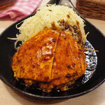 トンテキ食堂8 - チーズトンバーグ(1000円)+チーズ2倍(100円)