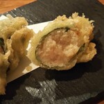 えんや - 明太子シソ巻き天ぷら  アップ(^^)