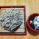 奈良屋 - ２人前ですが私には１人前です。つゆは市販のものを使いました。つゆも美味かったので奈良屋さんから取り寄せよう！