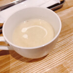 ハンモックカフェ アマカ - さつまいものスープ