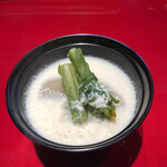 Shunju - 蕪と菜の花の豆乳仕立て