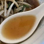 酔仙楼 - もやしラーメンのスープ