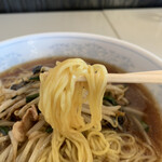 酔仙楼 - もやしラーメンの麺