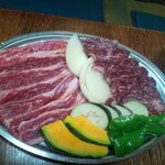 大吉 - カルビ　８３０円　+　サガリ　８３０円