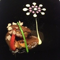翆陽 エクシブ箱根離宮 - アワビと水茄子のステーキ