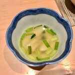 鮨 はしもと - 2020.12.  甘鯛と鯛の出汁