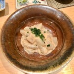 鮨 はしもと - 2020.12.  墨烏賊の皮剥肝和え