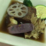 マッシュルーム - 愛媛伊予牛とキノコ、野菜のポトフ