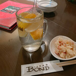 カフェダイニング BOND - サザン ソーダ割り生レモンで乾杯！