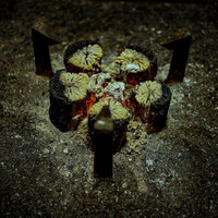 畑かく - 囲炉裏