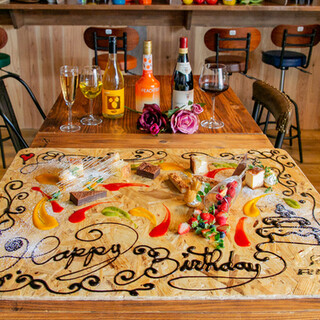 Birthday特大オリジナルメッセージお誕生日プレート ホールケーキ 2 750 Rise Cafe ライズカフェ 宇頭 カフェ 食べログ Birthday特大オリジナルメッセージお誕生日プレート ホールケーキ 2 750 Rise Cafe ライズカフェ 宇頭 カフェ 食べログ