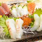 Assorted sashimi [3 types]