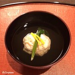 御料理 寺沢 - ずわい蟹真薯の椀