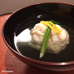 御料理 寺沢 - ずわい蟹真薯の椀