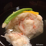 御料理 寺沢 - ずわい蟹95㌫超の蟹真薯