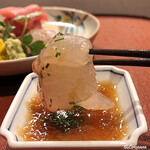 御料理 寺沢 - 活鮃