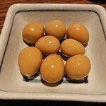 海山亭いっちょう - 【うずら玉子スモーク】￥399+税