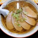 中華そば志のぶ支店 - チャーシュー麺（大盛り）