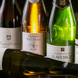 Enjoy a wide selection of wines carefully selected by our sommelier and pairings with your food.