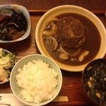 ステーキ茶屋　下町ッ子 - ハンバーグ定食