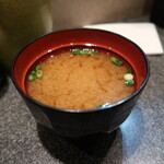 とん竹 - 味噌汁