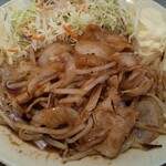 やよい軒 - 定番のしょうが焼き定食