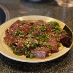 焼肉 すっきゃねん - 和牛新鮮焼レバー